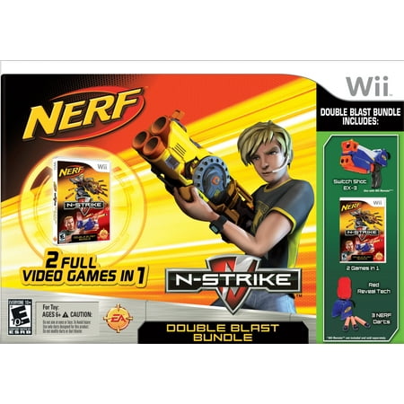 Nerf N-Strike Double: Blast Bundle - Nintendo Wii