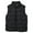 Black, variant on Gaexia Vest for Women 2025,Winter Quilted Gilet Coat With Stand Collar Women Outerwear Vest Insulated Padded Layer for Cold Weather Fashion