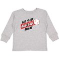 thumbnail image 3 of Inktastic Eat, Sleep, Baseball, Repeat Boys or Girls Long Sleeve Toddler T-Shirt, 3 of 5