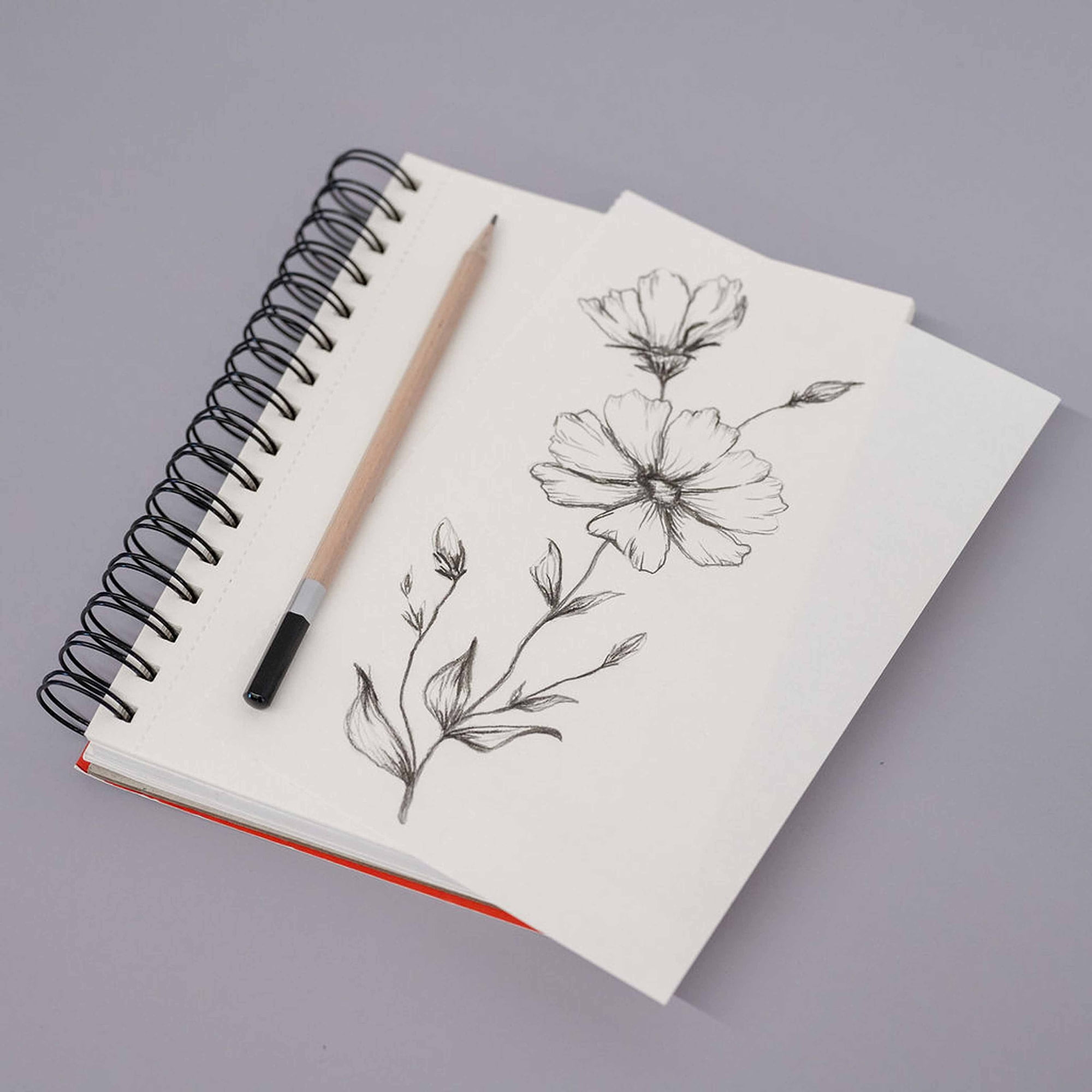 Brea Reese: Sketch Paper Pad - 100 Sheets - 5.5 x 8.5", 60lb Acid-Free Paper, Smooth Surface, Spiral Binding, Easy Removal, Adult Drawing Art Supplies