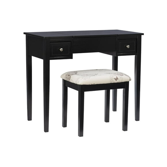 Joanna Black Butterfly Vanity Set