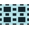 thumbnail image 1 of Ahgly Company Machine Washable Indoor Rectangle Transitional Blue Lagoon Blue Area Rugs, 2' x 5', 1 of 7