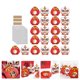 thumbnail image 1 of unbranded 1Jgo Caja De Papel Roja Para Empaque De Dulces Y Galletas En Celebraciones Festivas, 1 of 7
