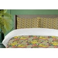 thumbnail image 4 of Ambesonne Fruits Duvet Cover Sets, Tropical Hawaiian Island, 2-King, Multicolor, 4 of 7