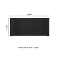 thumbnail image 2 of Alacena Gabinete Superior Cocina Madesa Lux 70cm BN, 2 of 5