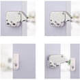 thumbnail image 5 of Push Latch, Open Touch Catch, Latch Lock Spring Bounce Door Bolt Latch Automatic Spring Catch Cabinet Cupboard Spring Press Open Door Counterpiece Cabinets 6sets, 5 of 5