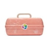 Caboodles On-The-Go-Girl Classic Cosmetic Case, Peach Marble