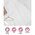 thumbnail image 6 of Sage Green Stripe Kitchen Dish Towels for Drying Dishes Set of 2, Geometric Grey White Vertical Striped Waffle Weave Microfiber Hand Tea Bathroom Towels Quick Dry & Absorbent Towel 12x12, 6 of 7