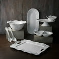 thumbnail image 3 of Beatriz Ball Alegria Melamine Double Dip Platter White, 3 of 11