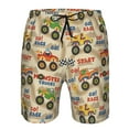 thumbnail image 3 of Cauagu Animal Truck Print Men's Swim Trunks,Hawaiian Bathing Suit Swimsuits Beach Shorts with Pockets for Men Quick Dry Swimming Board Shorts-XX-Large, 3 of 6