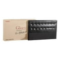 thumbnail image 5 of Glory Furniture Diamond Faux Leather Upholstered Full Bed in Black, 5 of 6