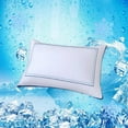 thumbnail image 5 of Harliver Luxury Comfy Hotel Collection Bed Pillows for Sleeping, Firm Standard Size, Gusseted Cooling Side Mesh Design with Down Alternative Filling for Back, Stomach or Side Sleepers, 5 of 9