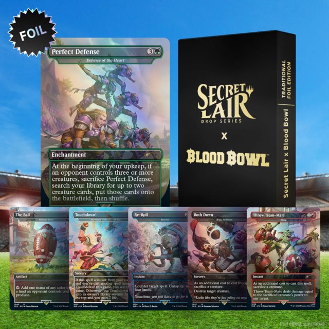 Magic : The Gathering TCG - Secret Lair x Blood Bowl - Édition FOIL