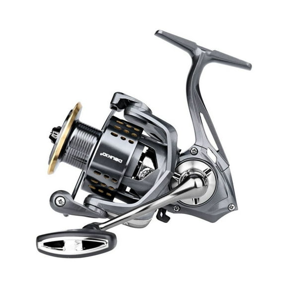 Roue de Pêche Tournante Moulinets de Rotation d'Eau Douce Pré-Chargement Étanche en Alliage d'Aluminium Moulinet de Jigging d'Eau Salée Grande Capacité Portante pour Faux Appât 5000