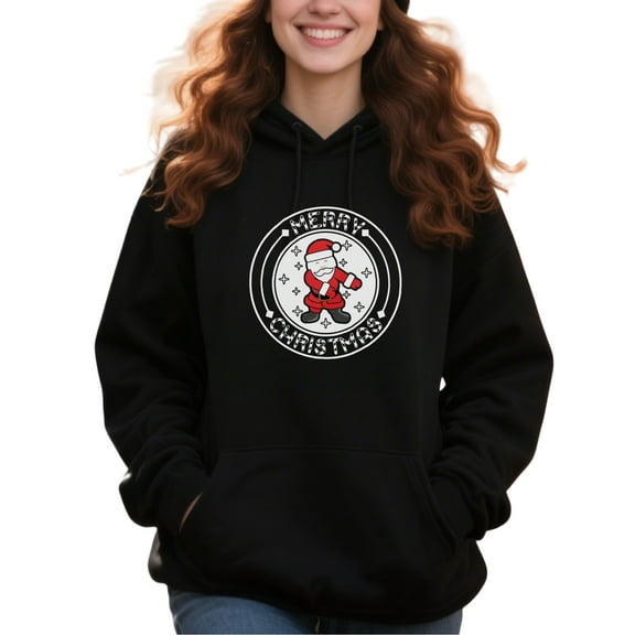 Cozy Wintertime Christmas Hoodie for Men Women, Holiday Pullover Hooded Sweatshirt, Cozy Cotton Poly Blend, Funny Winter Xmas Gift Outfit