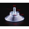thumbnail image 5 of Ventosas grandes de plástico transparente oso de fresa anticolisión con tuerca de tornillo, 5 of 5