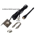 thumbnail image 3 of HYS Vhf 2DBI Gain Marine 156-163MHz Antenna With Cable/ Heavy-Duty Stainless Steel L-Bracket&U-Bolts, 3 of 7