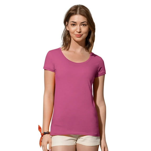 Stedman Womens Megan Crew Neck Tee
