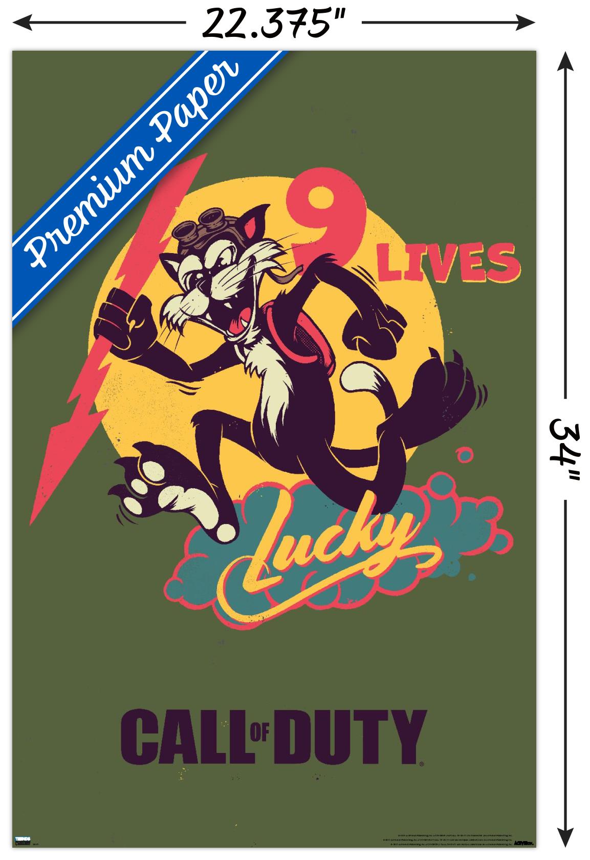 Call of Duty: Vanguard - 9 Lives Wall Poster, 22.375" x 34"