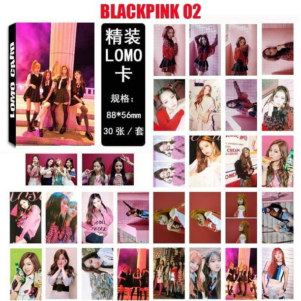 Alician READY STOCK// 30 Pcs/box BLACKPINK Kpop Lomo Card Album