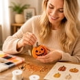 thumbnail image 6 of 3D Beaded Pumpkin DIY Kit – Halloween 4-Piece Handmade Pumpkin Craft Set, Cute 3D DIY Pets Animal Beading Kit with Instructions, Creative Beading Craft Decoration Gifts for Beginners, 6 of 7