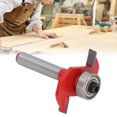 thumbnail image 4 of Straight Edge Slotting Cutter, Tungsten Steel Alloy Wear Resistance 1/4 Shank Long Life Span Slot Cutter Router Bit Sturdy  For Woodworking Grooving 1/8,5/32, 4 of 8