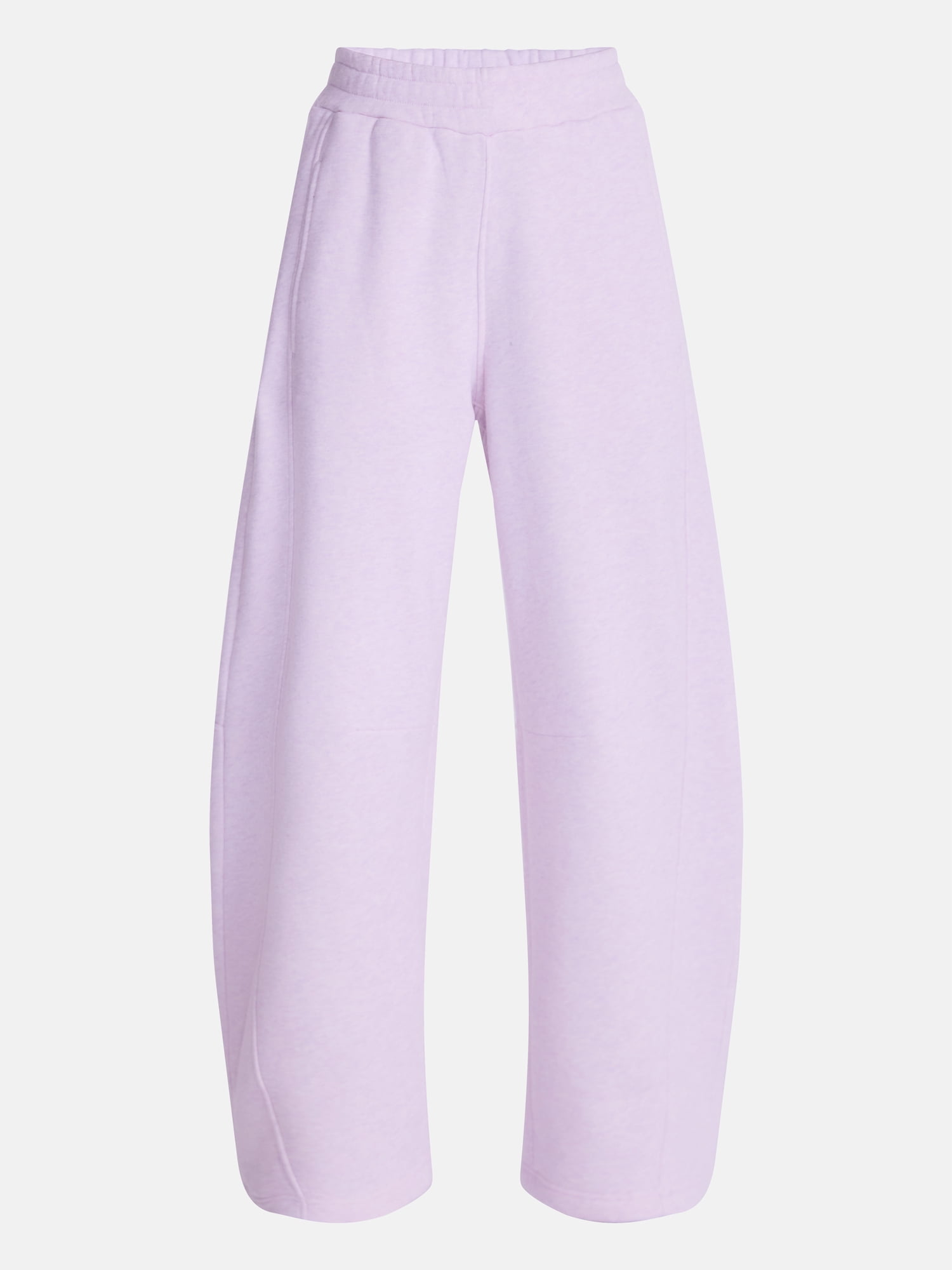 Athletic Works Women's and Women's Plus Barrel Leg Fleece Pants, 28.5" Inseam, Sizes XS-4X