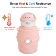 thumbnail image 2 of Vaso 500ml Baby Paja Aislamiento con Adhesivos Hervidores de Acero Inoxidable Rosa JShteea Para Estrenar, 2 of 8