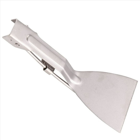 Camping Tableware Titanium Spatula Folding Save Space Well Picnic Cooking Equipment for Camp Kitchen Outdoor Cooking,1 * Titanium Frying Shovel,Silver
