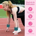 thumbnail image 4 of LTECARP Adjustable Wearable Wrist & Ankle Weights for Women Men - Leg & Arm Bands, Silicone Weighted Bracelets for Pilates, Walking, Yoga, Dance, Barre,Gym, 4 of 7