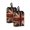 2PCS, variant on Union Jack Flag Vintage UK 1 PC Portable Travel Shoe Organizer Bag with Carrying Handle, Shoe Toiletry & Gear Storage Pouch for Suitcases