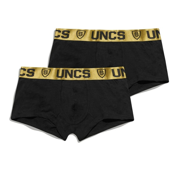 Goldman - Men Underwear, Boxer Briefs & Trunks, 2 Pack (Short), UNCS - Unlimited Clothing Style