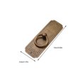 thumbnail image 2 of Riwesomey Tirador de armario, montaje de tornillo extraíble, estilo chino, interior, cocina, cajón, ventana, tirador de armario, herrajes para muebles, Type3 NO3 Riwesomey TO009466-02, 2 of 6