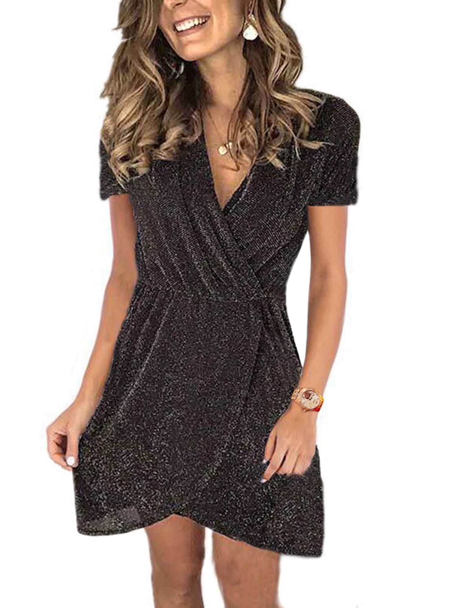 sparkly loose dress