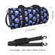 thumbnail image 2 of Fotbe crystal Skull Bolsa Deportiva de Lona Plegable con Estampado, Bolsa de Gimnasio con Bolsillo Seco/Húmedo, Bolsa de Viaje Ultraligera de Gran Capacidad, 2 of 6