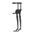 thumbnail image 4 of Asiento de silla portátil taburete ergonómico de pesca al aire libre para caminatas en interiores de picnic negro, 4 of 8