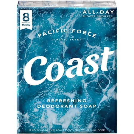 COAST 8 Bar Soap Classic Scent, 3.2 Oz.
