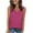 Hot Pink, variant on Otntypg Athletic Tank Tops for Women Loose Fit Casual Summer V Neck Sleeveless Basic Workout Tees Vest Trendy Cozy Tunic Shirts Gray XXL