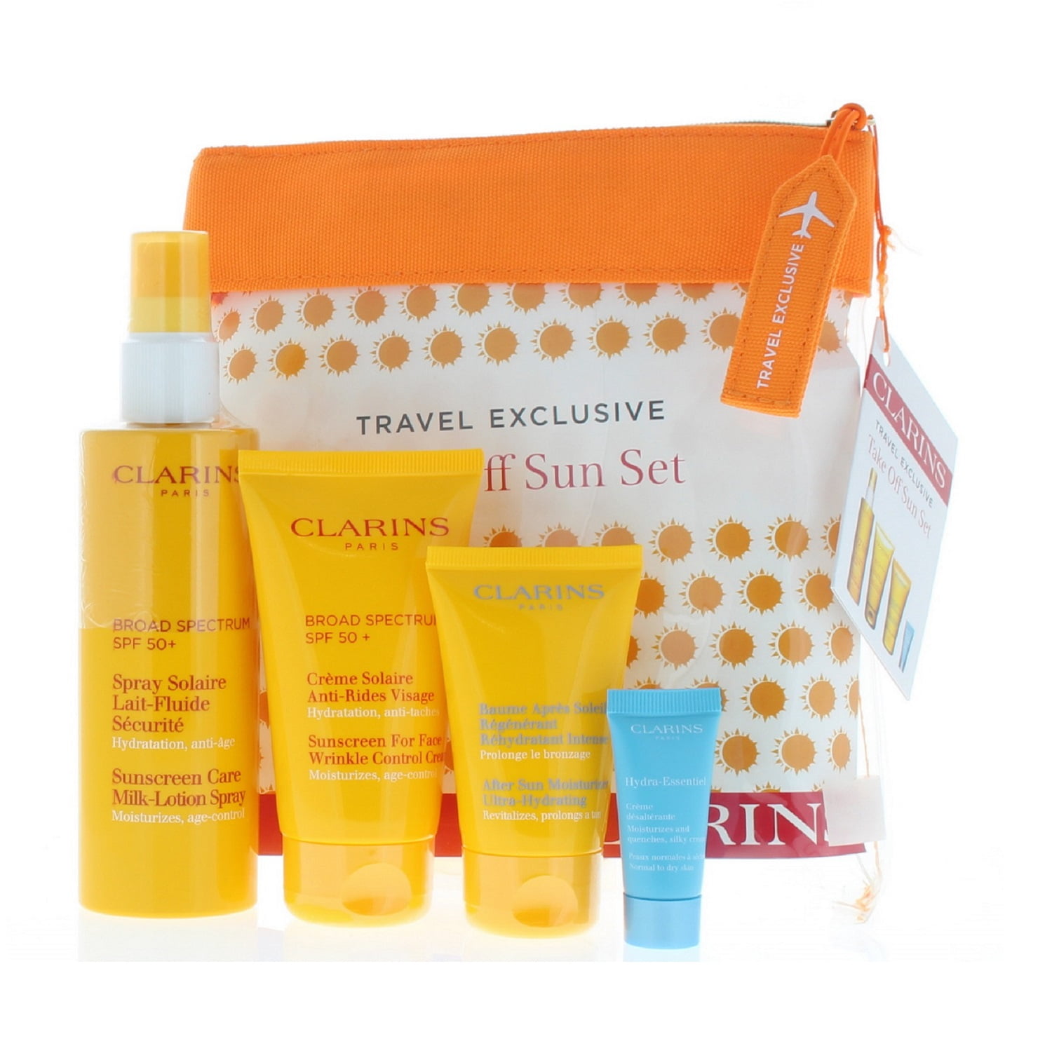 Clarins Clarins Travel Exclusive Take Off Sun Set (Milk Lotion Spray
