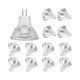 thumbnail image 1 of Mr11 Halogen Bulbs (pack Of 12), Gu10 Halogen Lamp 12v 20w, Mr11 Gu10 Dimmable Bulb Glass Cover Compatible With Ceiling Light, 2 Pin Halogen Bulb 2700, 1 of 5