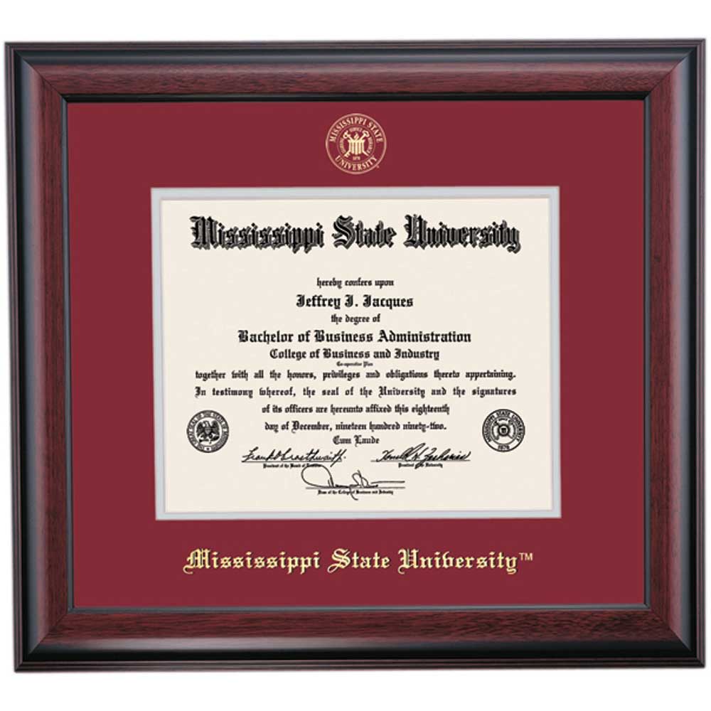 OCM Diploma Frame for Mississippi State University, 16" x 18" Frame