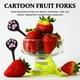 thumbnail image 5 of Juego de 8 palillos de comida de animales para niños, bonitos palillos de comida para gatos, palillos de bento de frutas, palillos de dientes para niños pequeños, decoración de loncheras, 5 of 7