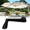 thumbnail image 3 of Uklsqma Manivelle de Remplacement pour Parasol de Patio / Accessoire de Parasol Extérieur en Plastique Durable / Installation Facile Résistante à la Rouille / Compatible avec les Parasols de Pique-Nique, Balcon, Plage / Parasol Gain de Place, 3 of 3