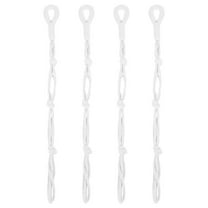 CTIRCHIU Railing Planters Macrame Plant Hanger Extenders White Cotton 4Pcs