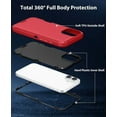 thumbnail image 6 of Entronix Heavy Duty Case designed for iPhone 16 - Triple Layer Bumper Cover, Protective Smartphone Accessories, Red, 6 of 7