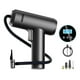 thumbnail image 2 of Compresor de aire portátil de 12 V para neumáticos de coche - Bomba infladora digital de 150 PSI con manómetro, luz LED y boquillas para bicicletas, balones y juguetes, 2 of 9