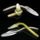 thumbnail image 3 of Cebos artificiales Eigraketly 10 Uds. de pesca anguila PVC oro plata, 3 of 6