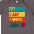 thumbnail image 4 of Inktastic Calf Roping Rodeo Eat Sleep Roping Repeat Boys or Girls Baby Bodysuit, 4 of 5
