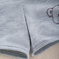thumbnail image 5 of RMGVDSD Toddler Boys Girls Sport Shorts Baby Cute Bear Embroidered Summer Running Athletic Cotton Shorts Beach Shorts for 9-12 Months, 5 of 6