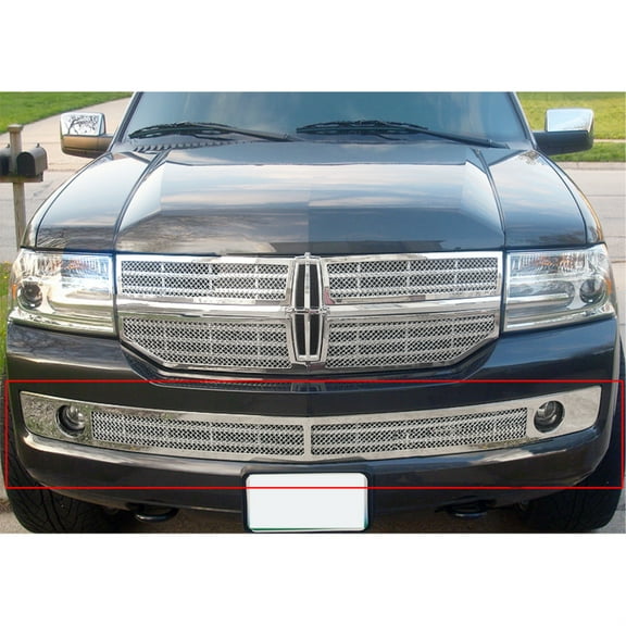 2007-2014 Lincoln Navigator Stainless Steel Polished Finish 1.8 Mm Wire Mesh Mesh Grille